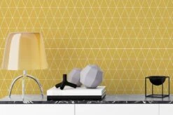 Tapete Svarog Ockergelb