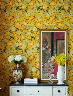 Wandbild The Garden Of Immortality Gelb -Tapeten Verkäufe The Garden of Immortality B 725211 2880x1440