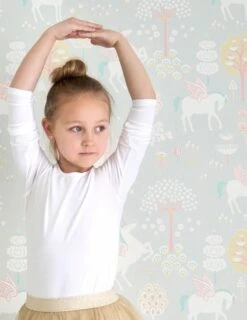 Tapete True Unicorns Hellgrau -Tapeten Verkäufe True Unicorns B 389183 2880x1440