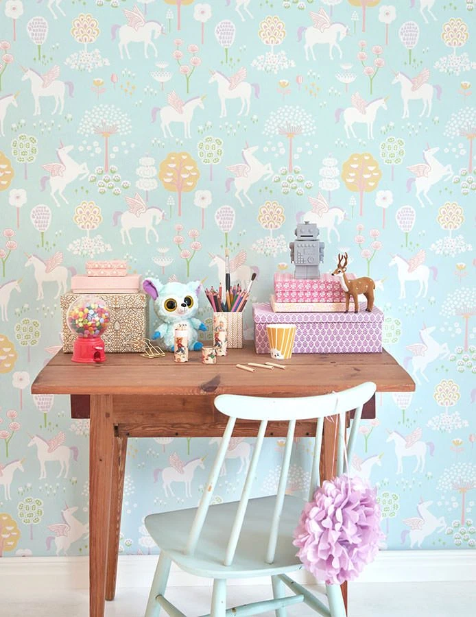 Tapete True Unicorns Hellgrün 6 Tapete True Unicorns Hellgrün - Image 4