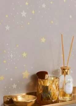 Tapete Twinkle Hellgrau