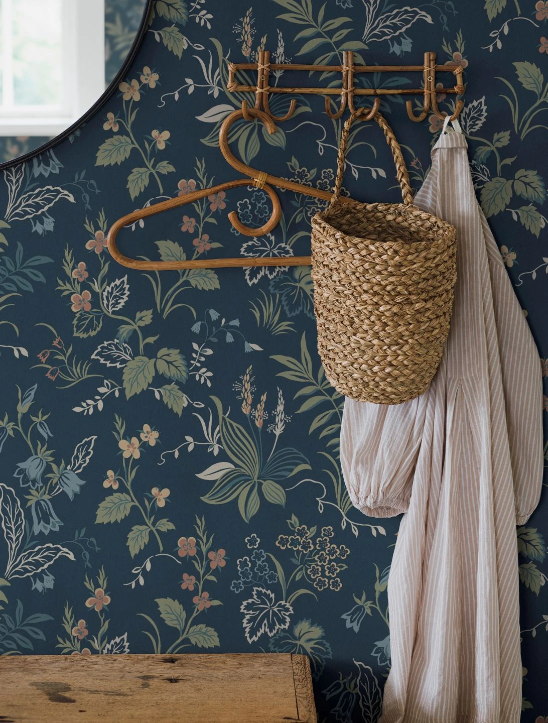 Tapete Ulrika Graublau 3 Tapete Ulrika Graublau