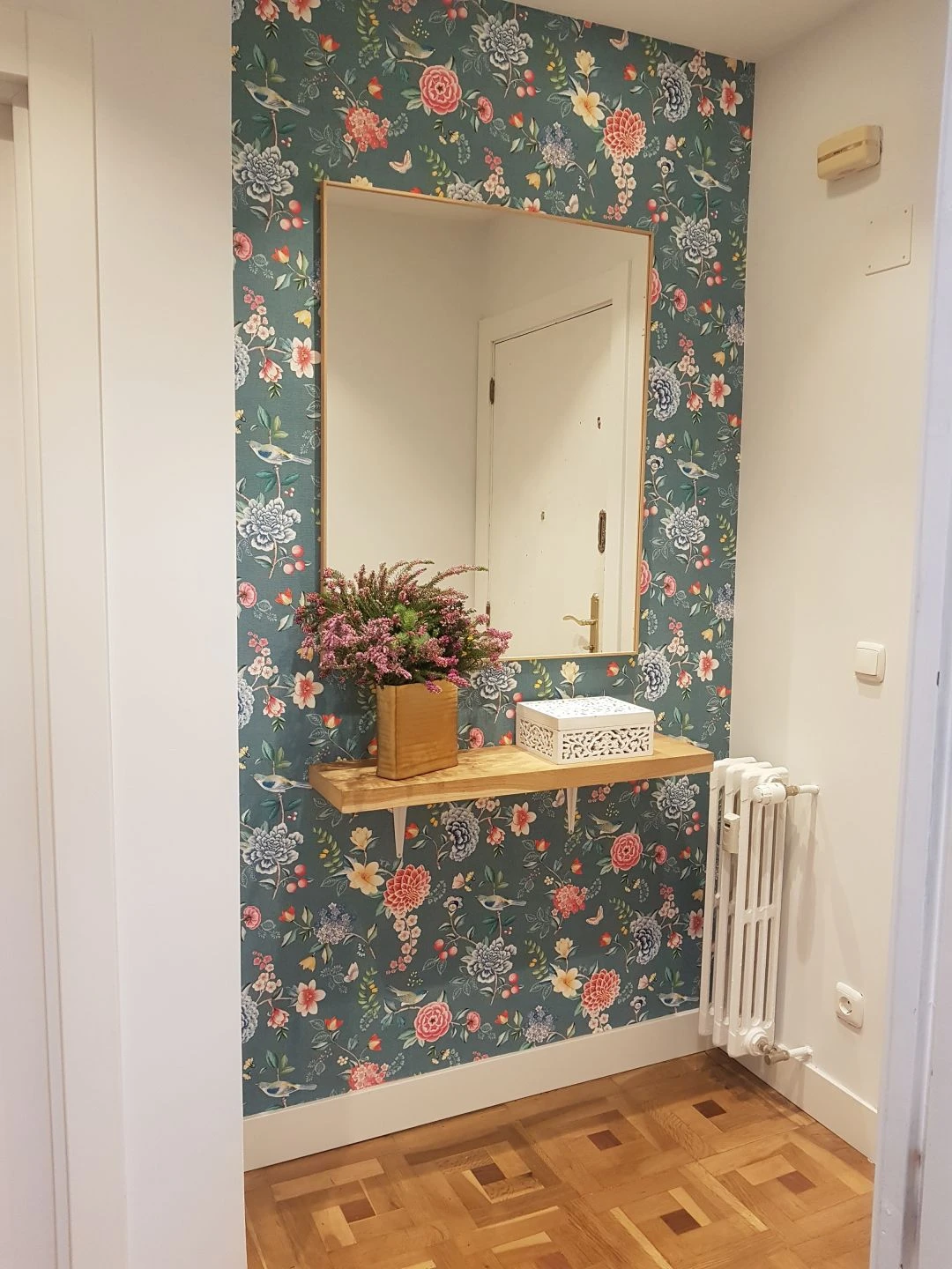 Tapete Vanity Türkisblau 6 Tapete Vanity Türkisblau - Image 4