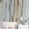 Wandbild Vertical Marble Türkisblau -Tapeten Verkäufe Vertical Marble A 390781 2880x1440