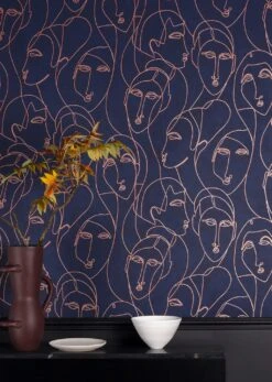 Tapete Vertigo Stahlblau -Tapeten Verkäufe Vertigo B 625952 2880x1440