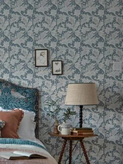 Tapete Wallflower Hellblaugrau -Tapeten Verkäufe Wallflower D 463261 2880x1440