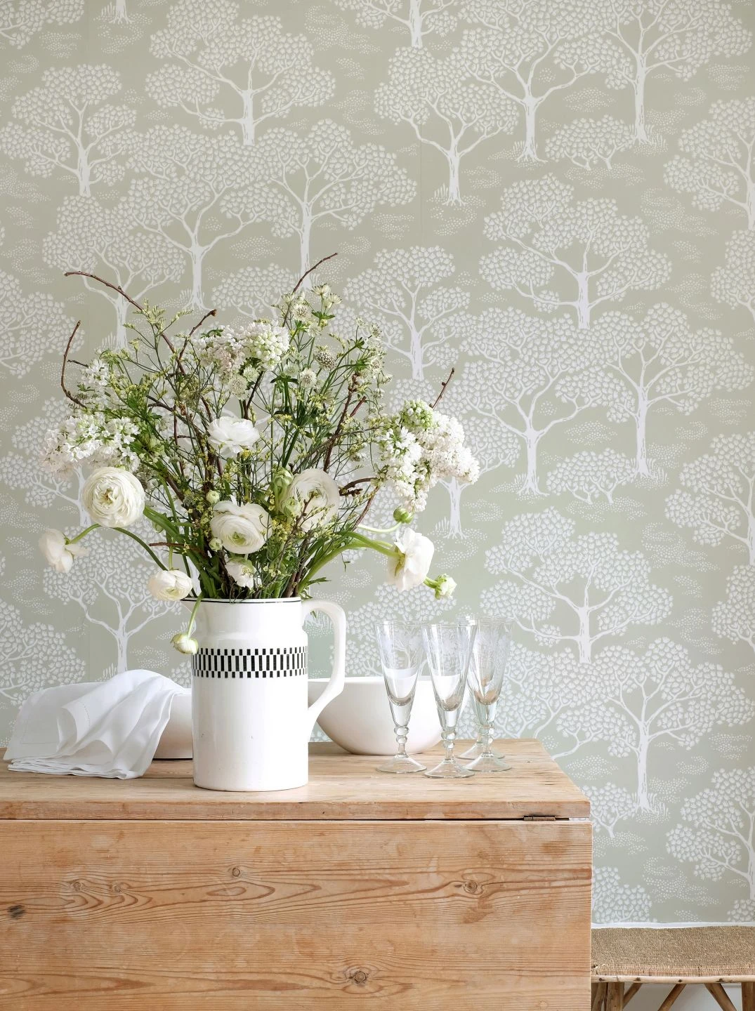 Tapete Woodland Schilfgrün 6 Tapete Woodland Schilfgrün - Image 4