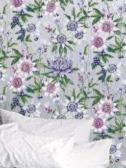 Tapete Zagora Silber Schimmer