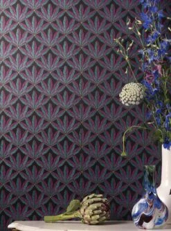 Tapete Zardozi Violett