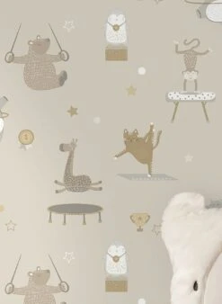 Tapete Zolympic Hellbeigegrau