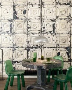 Tapete Brooklyn Tins 01 Elfenbein -Tapeten Verkäufe brooklyn tins01 270121 b 2880x1440