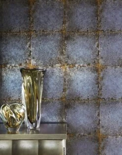 Tapete Heilango Blassgraublau