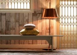 Tapete Scrapwood 02 Hellbraungrau -Tapeten Verkäufe scrapwood02 270112 a 2880x1440